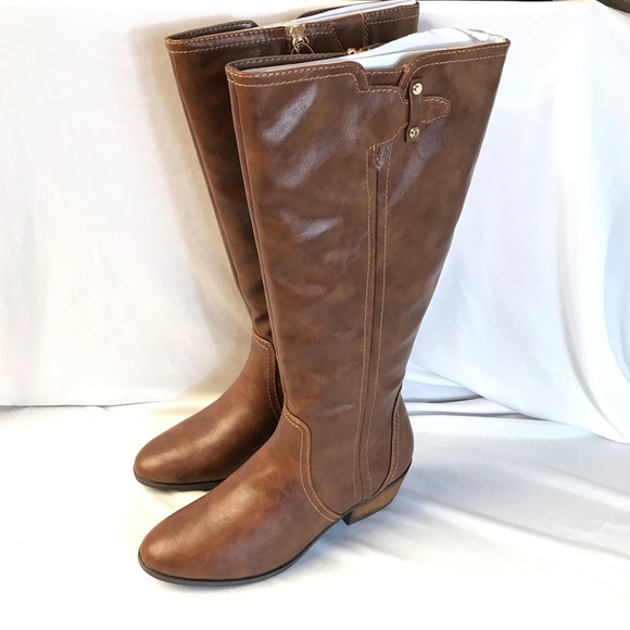 Dr. Scholl's Brilliance Wide-Calf Tall Boots 7.5 W - Picture 7 of 13